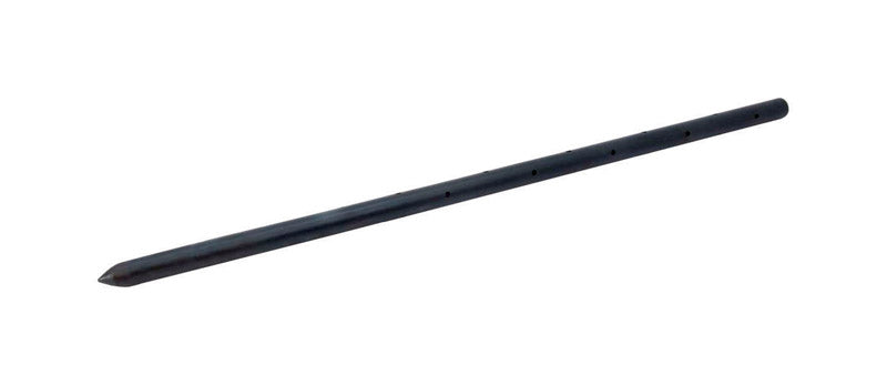 GRIP-RITE - Grip-Rite Steel Round Stake with Holes 24 in. H X 0.75 in. D - Case of 10