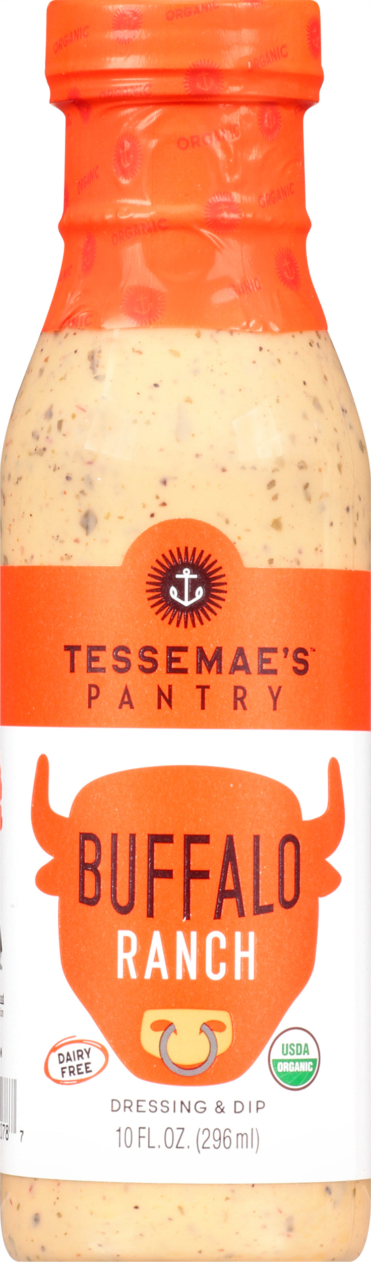 Tessemae's Pantry Buffalo Ranch Dressing & Dip 10 oz - Case of 6