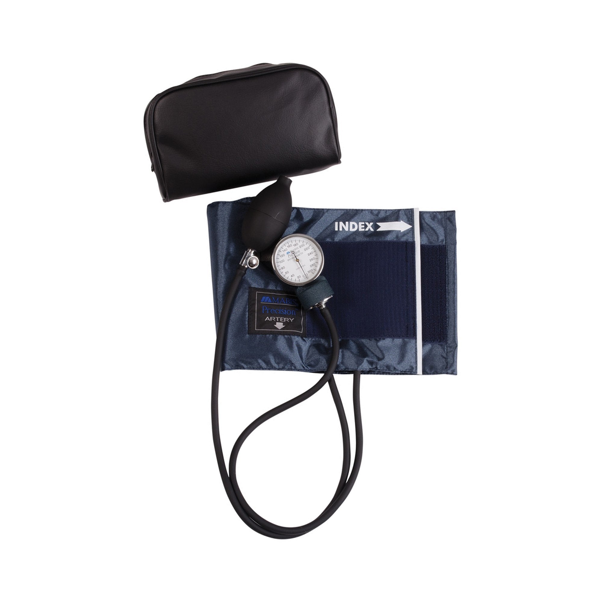Mabis Healthcare - Aneroid Sphygmomanometer Unit MABIS®Precision Large Adult Cuff Nylon Cuff 33 - 51 cm Pocket Aneroid [1/EA]