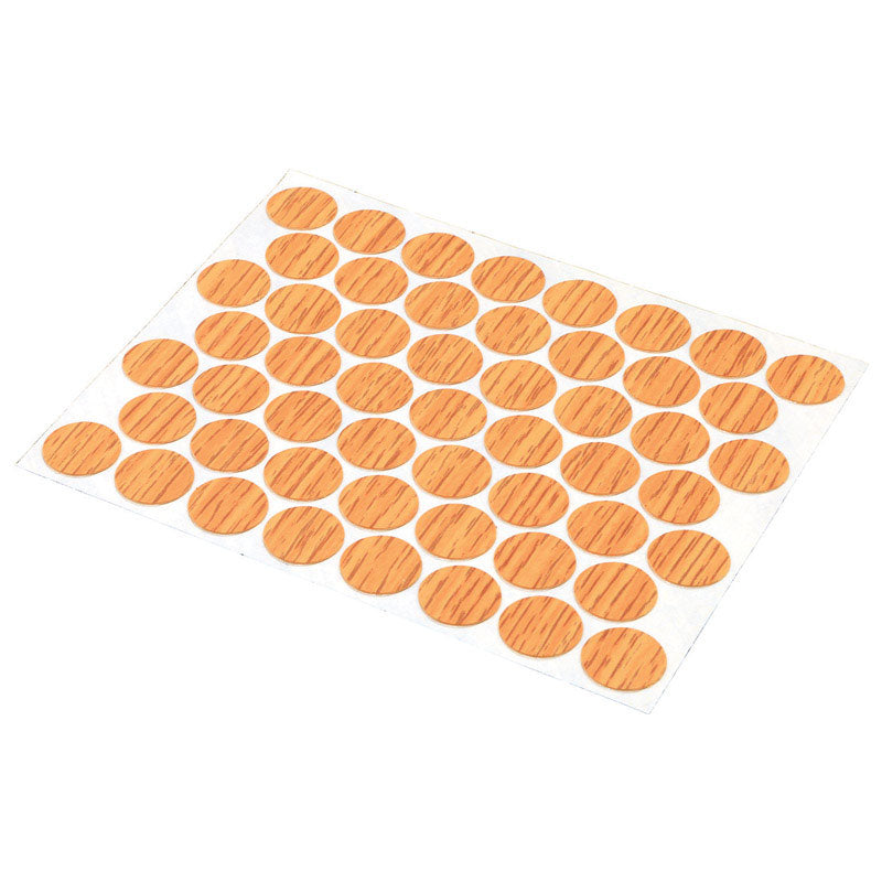 PRIME-LINE - Prime-Line Round Plastic Screw Hole Cover 9/16 in. D 53 pk Oak