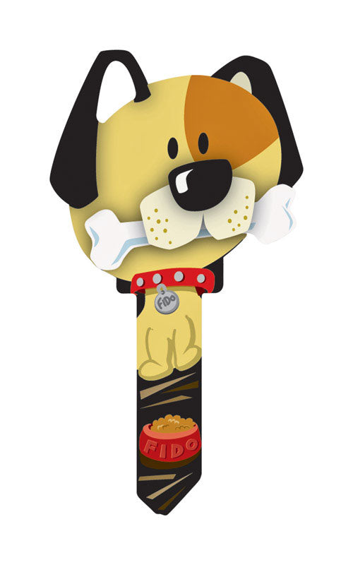 LUCKY LINE - Lucky Line Key Shapes Dog House Key Blank KW1/11 Double For Kwikset - Case of 5