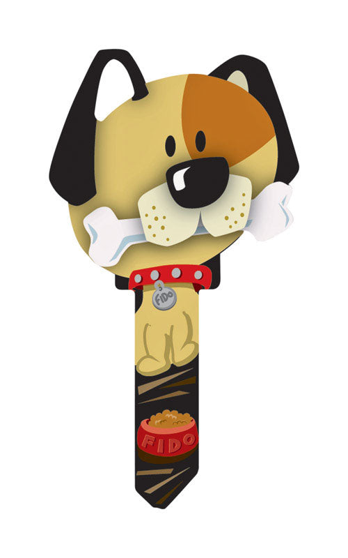 LUCKY LINE - Lucky Line Key Shapes Dog House Key Blank SC1 Double For Schlage - Case of 5