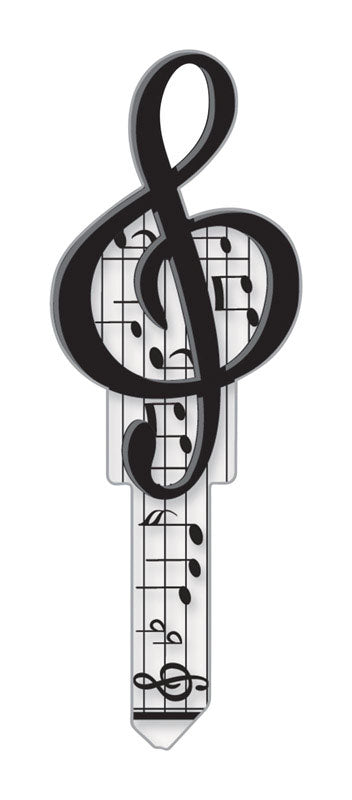 LUCKY LINE - Lucky Line Key Shapes Music House Key Blank SC1 Double For Schlage - Case of 5