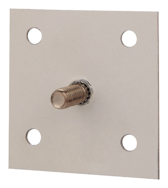 BARTON KRAMER - Barton Kramer White Aluminum Bracket 0.75 in. H X 2 in. W X 2 in. L 1 pk