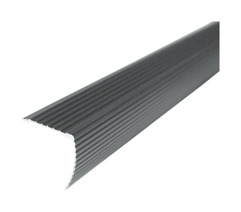 M-D BUILDING PRODUCTS - M-D Cinch 1-1/8 in. H X 36 in. L Prefinished Satin Nickel Aluminum Stair Edge