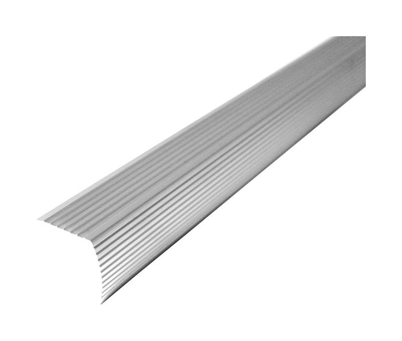 M-D BUILDING PRODUCTS - M-D Cinch 1-1/8 in. H X 36 in. L Prefinished Silver Aluminum Stair Edge