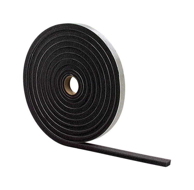 M-D BUILDING PRODUCTS - M-D Gray Foam Weather Stripping Tape For Doors and Windows 17 ft. L X 3/16 in. [2055]
