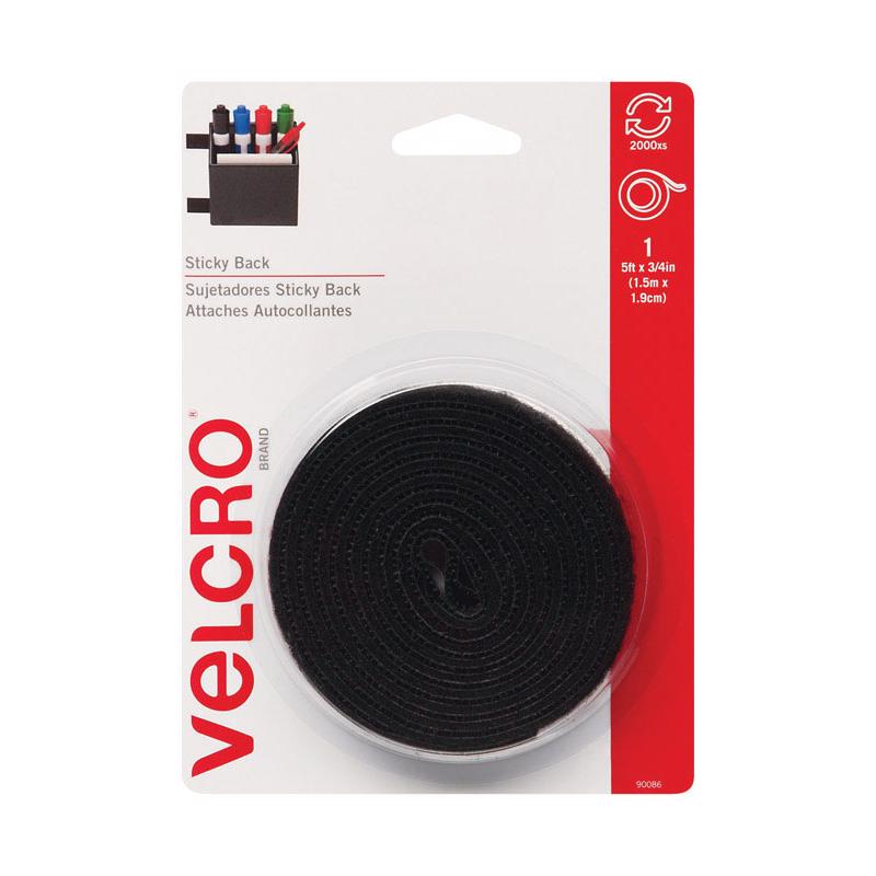 VELCRO(R) BRAND - VELCRO(R) Brand Medium Fastener Sticky 60 in. L 1 pk [90086]