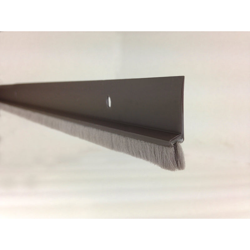 M-D BUILDING PRODUCTS - M-D Brown Vinyl Door Sweep For Door Bottom 3 in. L