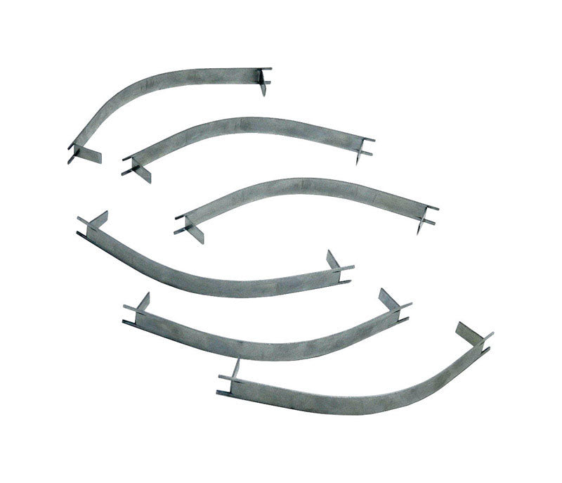 BARTON KRAMER - Barton Kramer Gray Stainless Steel Screen Clip 6 pk