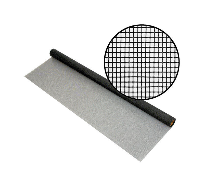 PHIFER WIRE - Phifer Wire 24 in. W X 84 in. L Charcoal Fiberglass Insect Screen Cloth - Case of 8