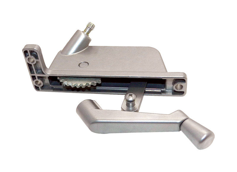 BARTON KRAMER - Barton Kramer Satin Metallic Aluminum Vertical Awning Window Operator For T.M. Windows
