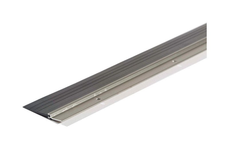 M-D BUILDING PRODUCTS - M-D Silver Aluminum Door Sweep For Door Bottom 48 in. L X 2-1/4 in.