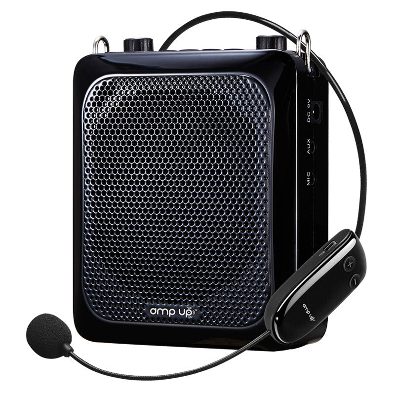 HAMILTONBUHL - Amp-Up™ Personal UHF Voice Amplifier with Wireless Microphone – up to 40 Channels without Interference!