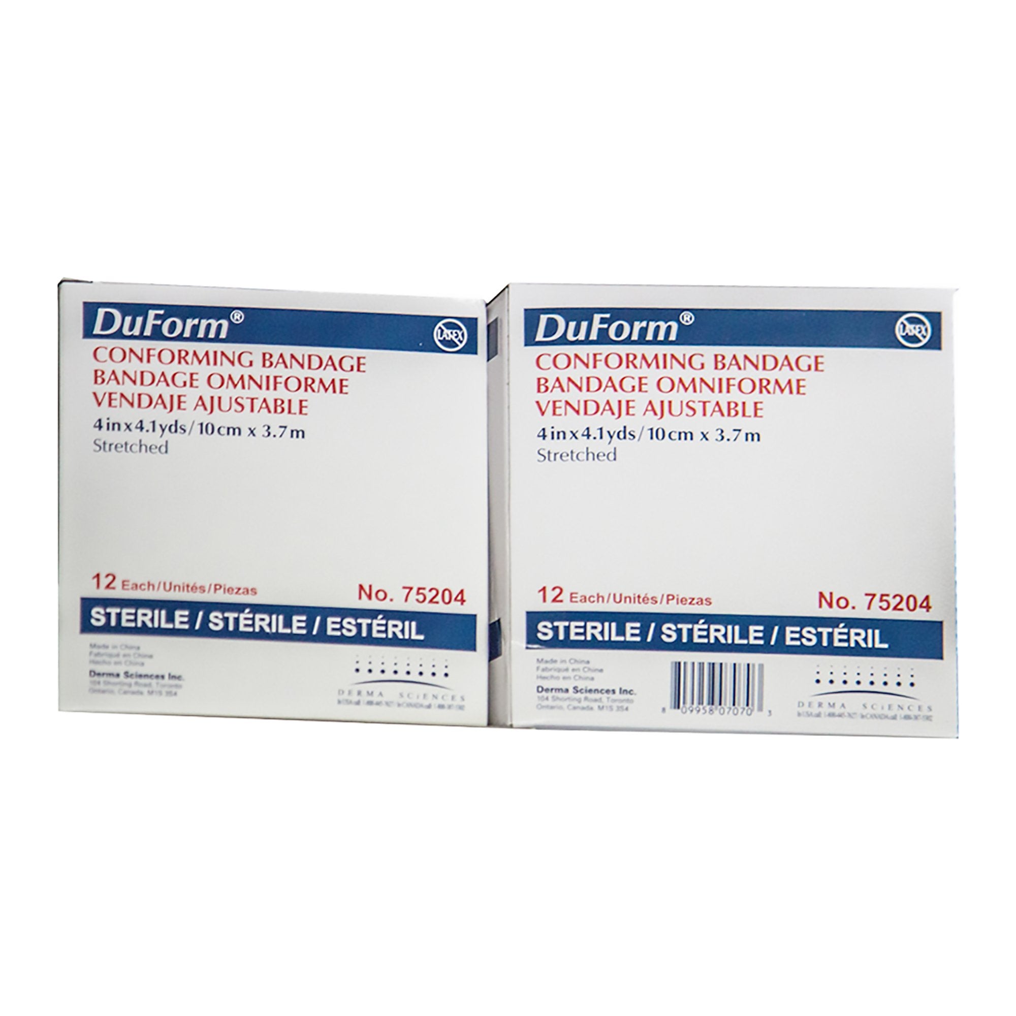 Gentell - Conforming Bandage Duform 4 Inch X 4-1/10 Yard 1-Ply Sterile 1 per Pack [1/EA]