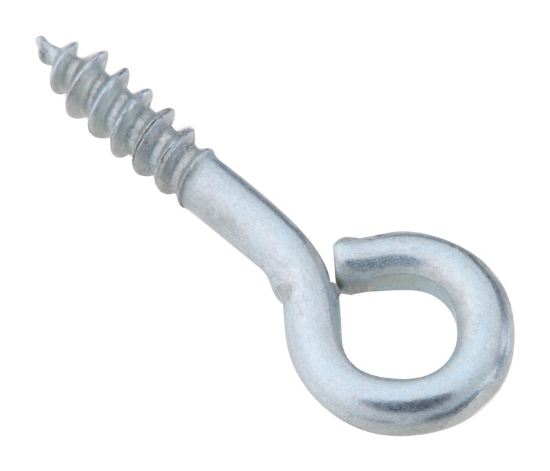 NATIONAL HARDWARE - National Hardware 0.08 in. D X 13/16 in. L Zinc-Plated Steel Screw Eye 10 lb. cap. 10 pk
