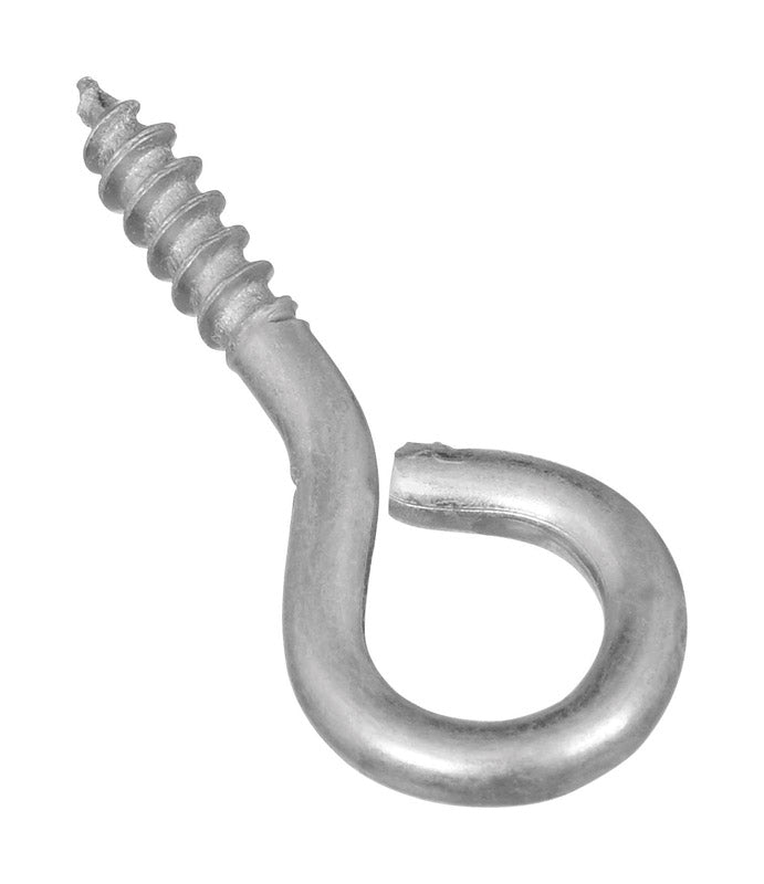 NATIONAL HARDWARE - National Hardware 1-1/8 in. L Zinc-Plated Steel Screw Eye 10 lb. cap. 10 pk