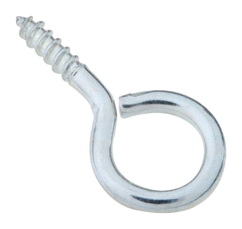 NATIONAL HARDWARE - National Hardware 0.10 in. D X 1-3/16 in. L Zinc-Plated Steel Screw Eye 10 lb. cap. 10 pk