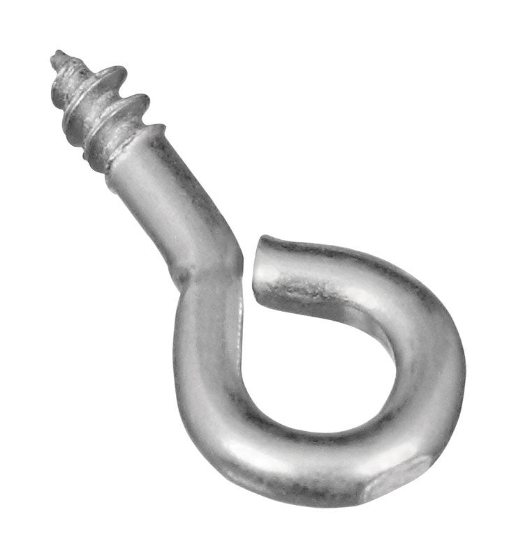NATIONAL HARDWARE - National Hardware 0.08 in. D X 5/8 in. L Zinc-Plated Steel Screw Eye 10 lb. cap. 14 pk