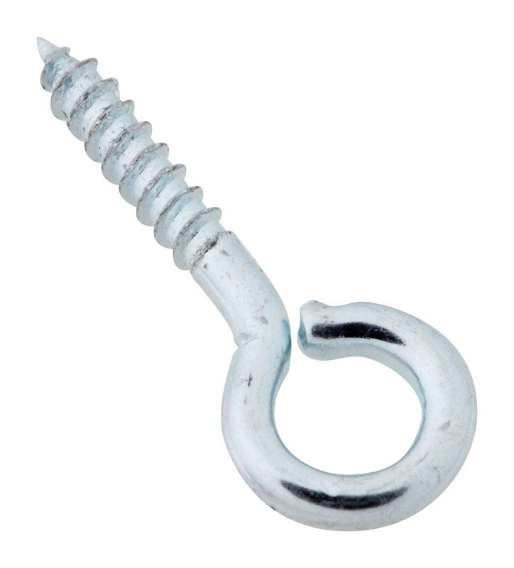 NATIONAL HARDWARE - National Hardware 0.06 in. D X 11/16 in. L Zinc-Plated Steel Screw Eye 5 lb. cap. 14 pk