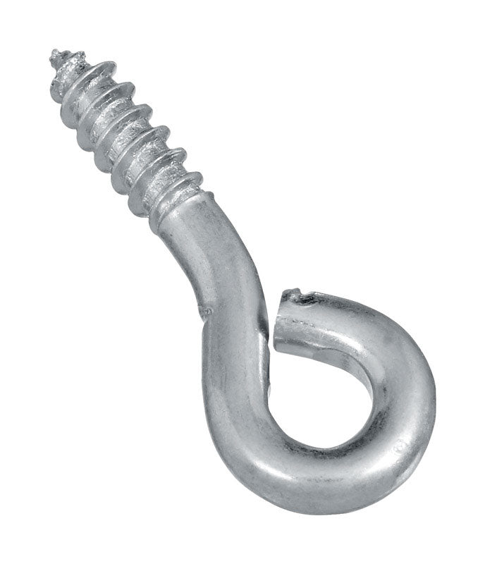 NATIONAL HARDWARE - National Hardware 0.16 in. D X 1-3/8 in. L Zinc-Plated Steel Screw Eye 50 lb. cap. 1 pk