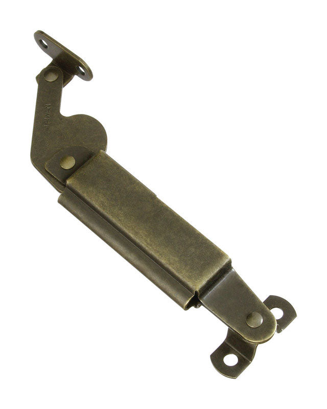 NATIONAL HARDWARE - National Hardware Antique Brass Steel Left Hand Spring Lid Support 5.5 in. 1 pk