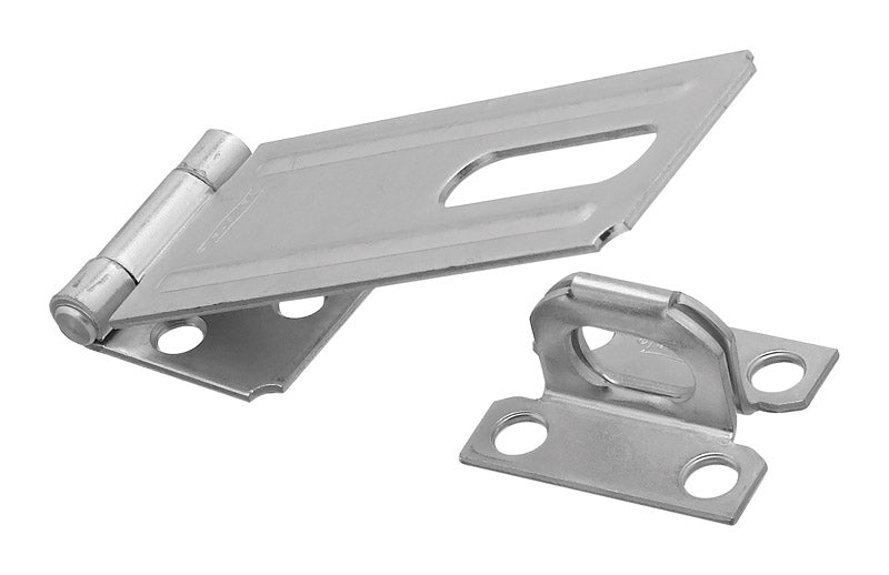 NATIONAL HARDWARE - National Hardware Zinc-Plated Steel 4-1/2 in. L Safety Hasp 1 pk