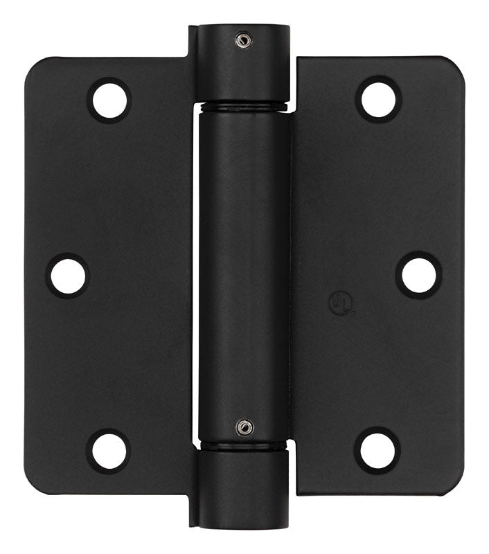 NATIONAL HARDWARE - National Hardware 3-1/2 in. L Oil Rubbed Bronze Spring Hinge 1 pk [N350-827]