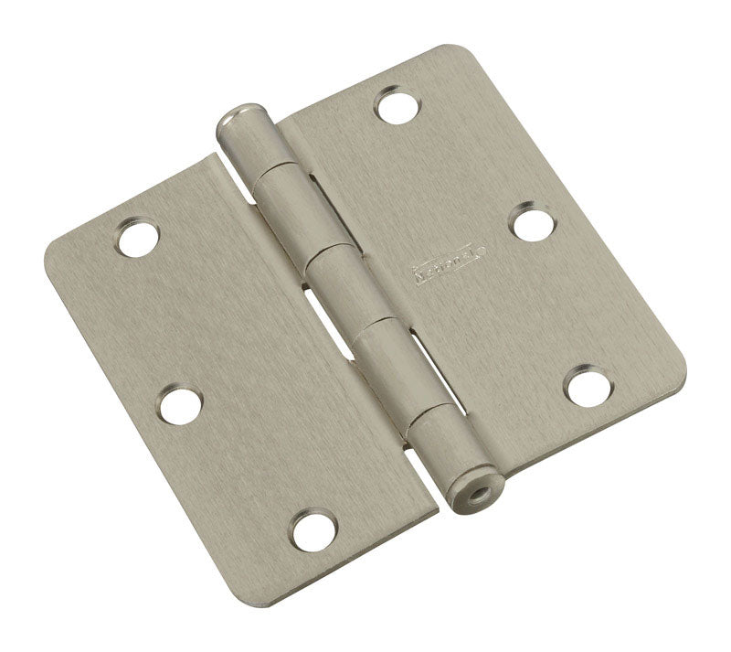 NATIONAL HARDWARE - National Hardware 3 in. L Satin Nickel Door Hinge 1 pk [N830-247]