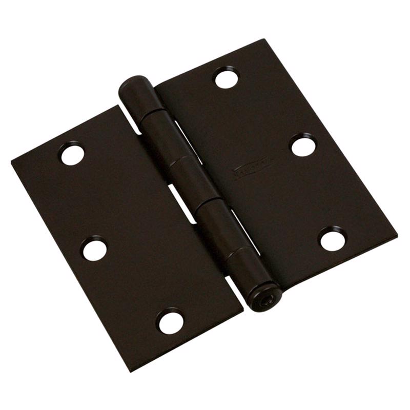 NATIONAL HARDWARE - National Hardware 3 in. L Oil Rubbed Bronze Door Hinge 1 pk [N830-205]