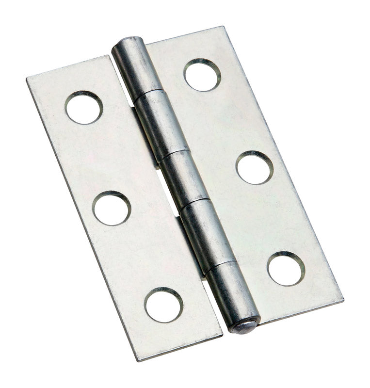 NATIONAL HARDWARE - National Hardware 2-1/2 in. L Zinc-Plated Narrow Hinge 2 pk [N146-258]