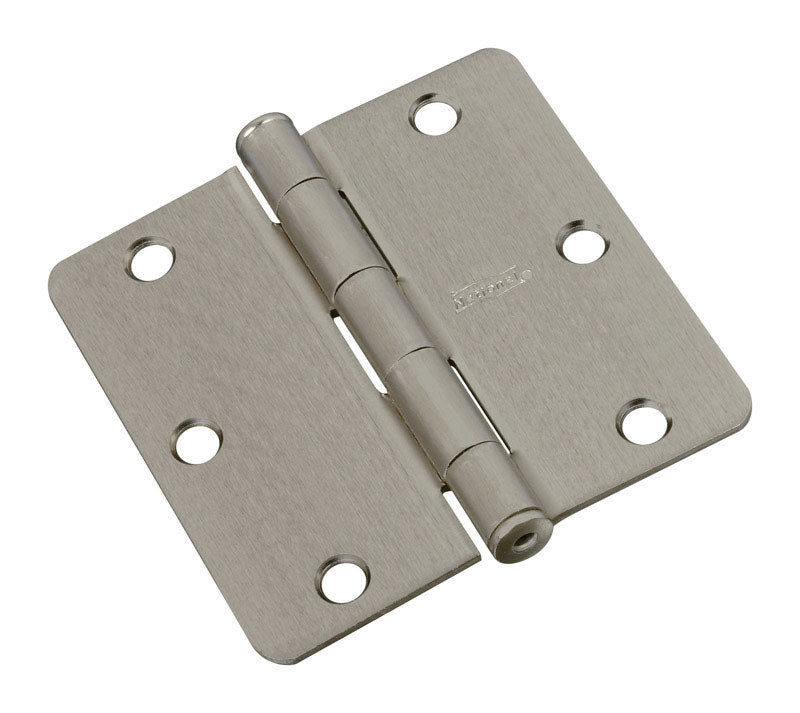 NATIONAL HARDWARE - National Hardware 3-1/2 in. L Satin Nickel Door Hinge 1 pk [N830-245]