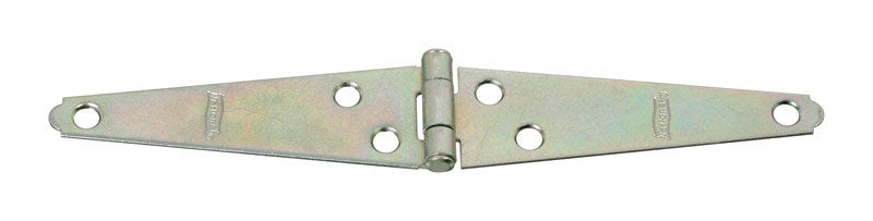 NATIONAL HARDWARE - National Hardware 4 in. L Zinc-Plated Light Strap Hinge 2 pk