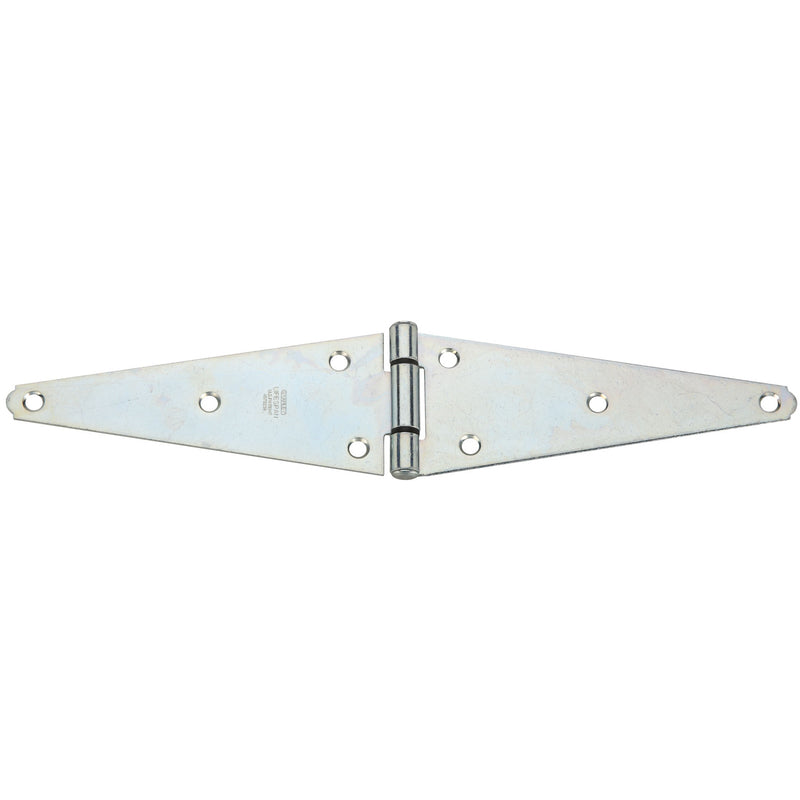 NATIONAL HARDWARE - National Hardware 8 in. L Zinc-Plated Heavy Strap Hinge 1 pk
