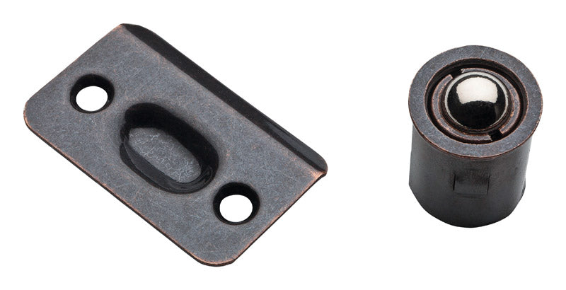 NATIONAL HARDWARE - National Hardware Oil Rubbed Bronze Steel Drive-In Ball Catch 1 pk