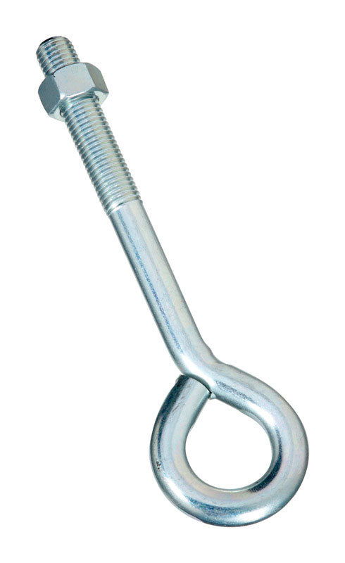 NATIONAL HARDWARE - National Hardware 3/4 in. X 10 in. L Zinc-Plated Steel Eyebolt Nut Included