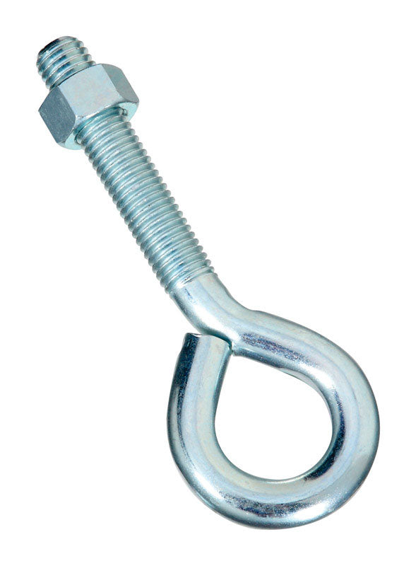 NATIONAL HARDWARE - National Hardware 5/8 in. X 6 in. L Zinc-Plated Steel Eyebolt Nut Included - Case of 3