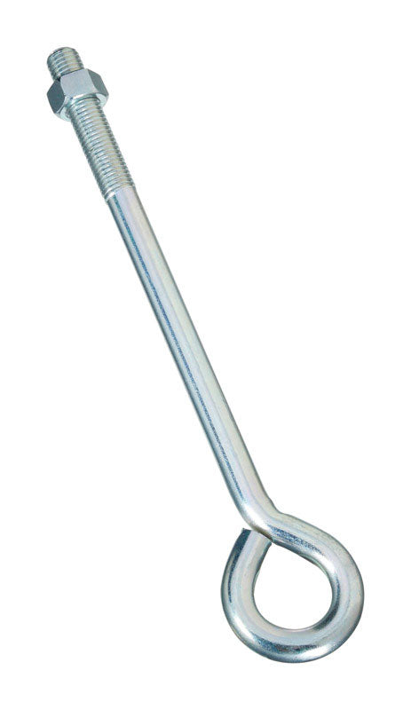 NATIONAL HARDWARE - National Hardware 3/4 in. X 14 in. L Zinc-Plated Steel Eyebolt Nut Included