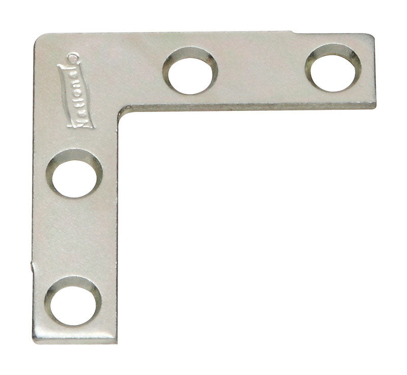 NATIONAL HARDWARE - National Hardware 1-1/2 in. H X 3/8 in. W X 0.07 in. D Zinc-Plated Steel Outside Corner Brace