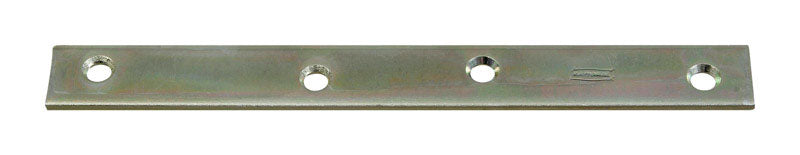 NATIONAL HARDWARE - National Hardware 8 in. H X 0.88 in. W Zinc-Plated Steel Mending Brace
