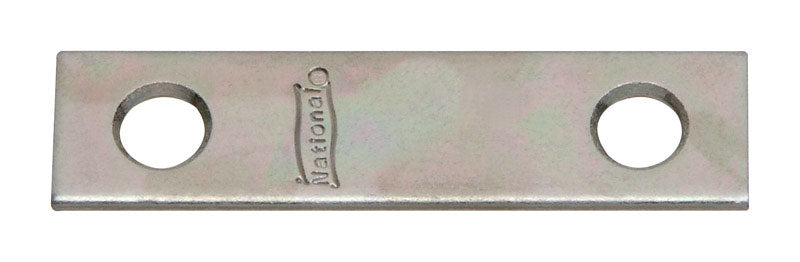 NATIONAL HARDWARE - National Hardware 2 in. H X 1/2 in. W X 0.07 in. D Zinc-Plated Steel Outside Mending Brace