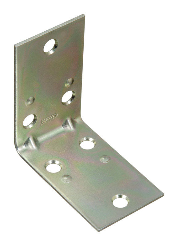 NATIONAL HARDWARE - National Hardware 2-1/2 in. H X 1-1/2 in. W X 0.07 in. D Zinc-Plated Steel Outside Corner Brace