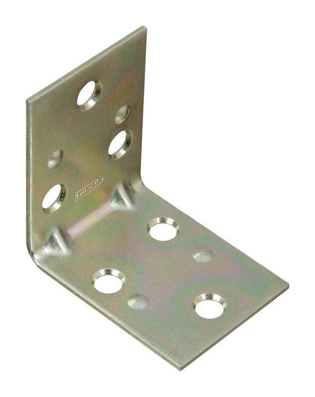 NATIONAL HARDWARE - National Hardware 2 in. H X 1.5 in. W X 0.07 in. D Zinc-Plated Steel Inside Corner Brace