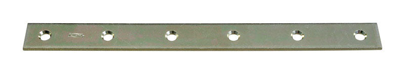 NATIONAL HARDWARE - National Hardware 12 in. H X 1.13 in. W X 0.19 in. D Zinc-Plated Steel Mending Brace