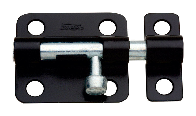 NATIONAL HARDWARE - National Hardware 2-1/2 in. L Black Steel Barrel Bolt 1 pk