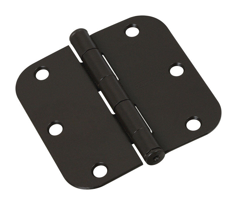 NATIONAL HARDWARE - National Hardware 3-1/2 in. L Oil Rubbed Bronze Door Hinge 3 pk [N830-325]