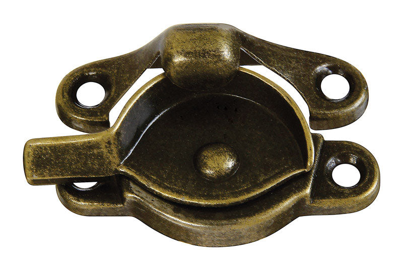 NATIONAL HARDWARE - National Hardware Antique Brass Bronze Die-Cast Zinc Sash Lock 1 pk