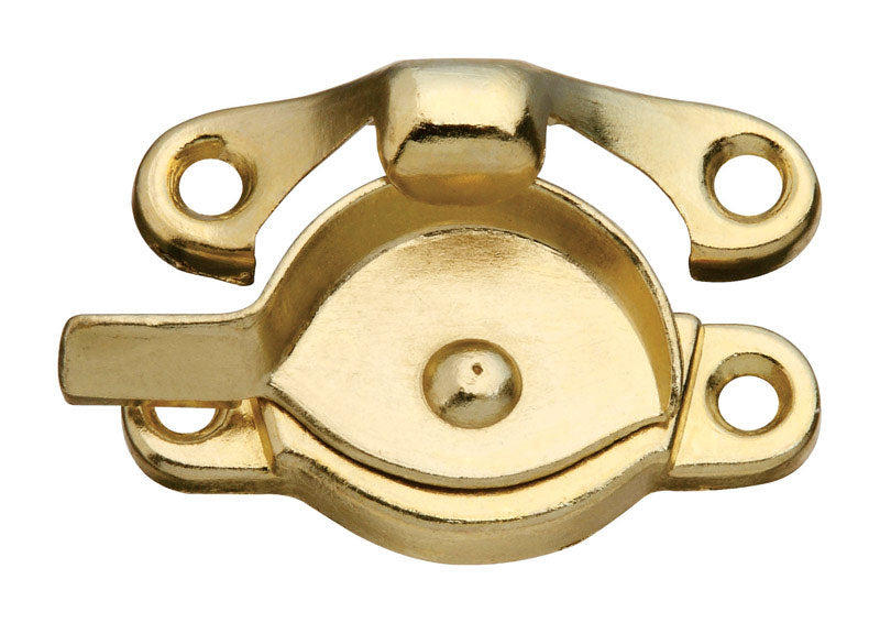 NATIONAL HARDWARE - National Hardware Brass Gold Die-Cast Zinc Sash Lock 1 pk