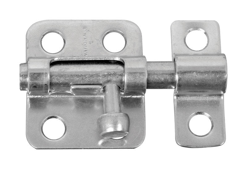 NATIONAL HARDWARE - National Hardware Zinc-Plated Silver Steel Window Bolt 2 in. L 1 pk