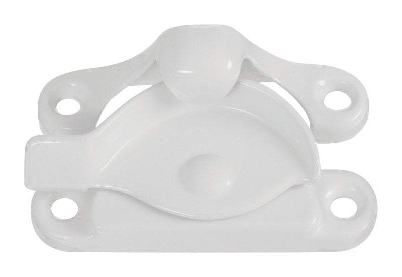 NATIONAL HARDWARE - National Hardware White Die-Cast Zinc Sash Lock 1 pk